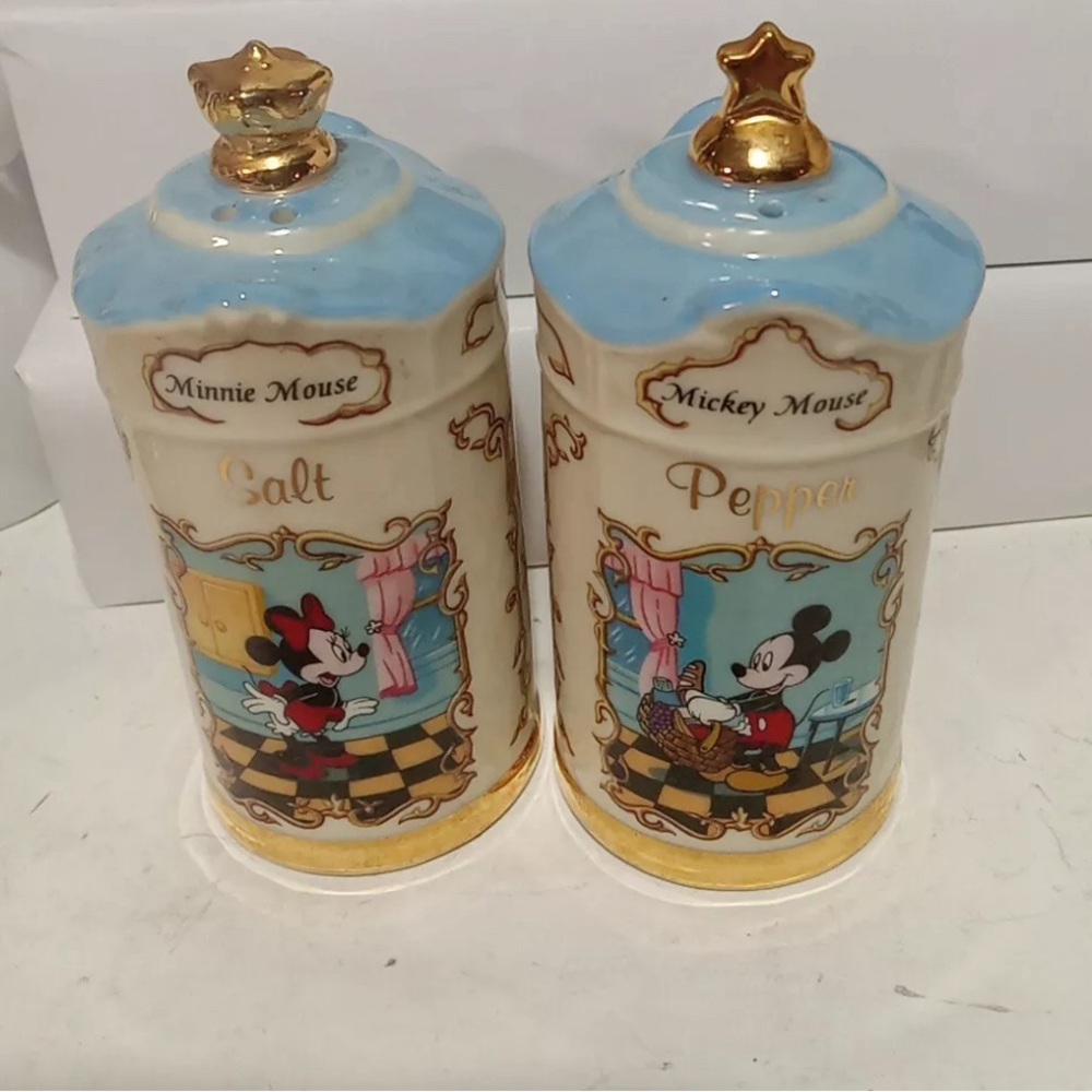 Lenox Disney Salt & Pepper Shakers